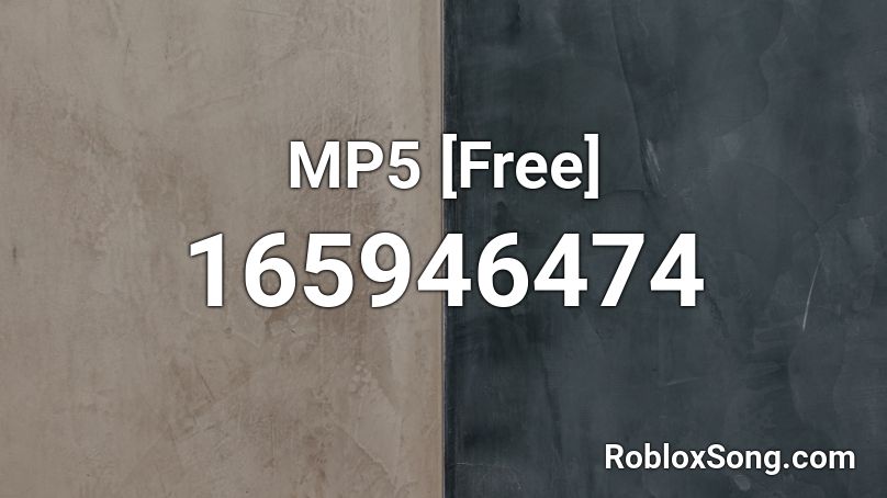 MP5 [Free] Roblox ID