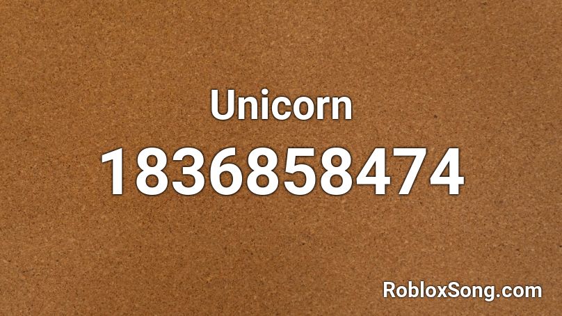 Unicorn Roblox ID