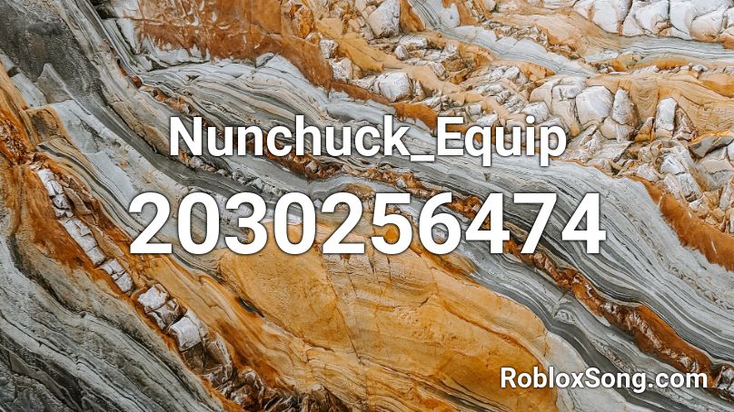 Nunchuck_Equip Roblox ID