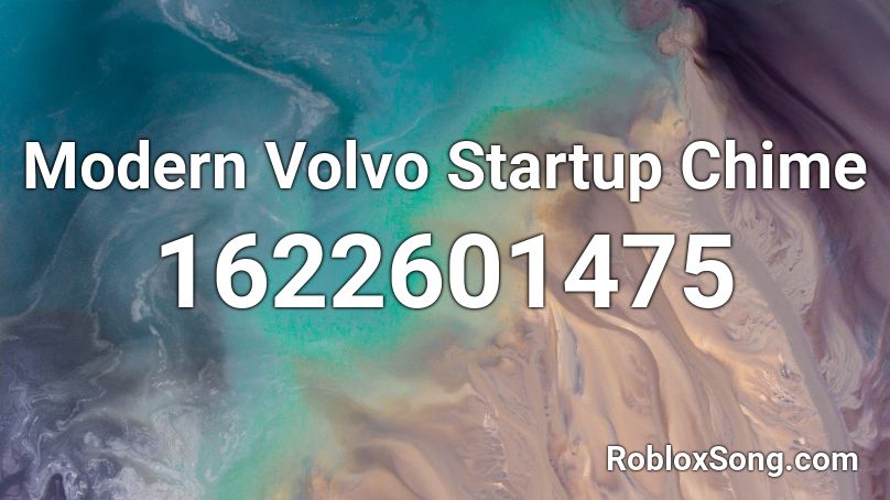 Modern Volvo Startup Chime Roblox ID