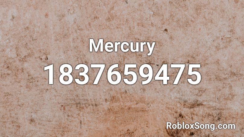 Mercury Roblox ID