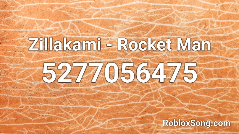 Zillakami - Rocket Man Roblox ID
