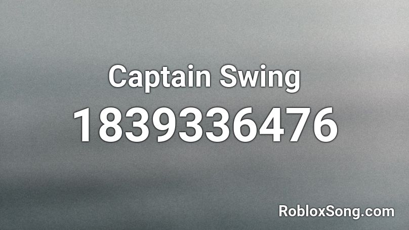 Captain Swing Roblox ID