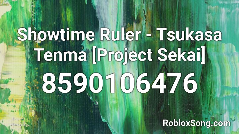 Showtime Ruler - Tsukasa Tenma [Project Sekai] Roblox ID