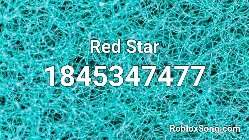 Red Star Roblox ID