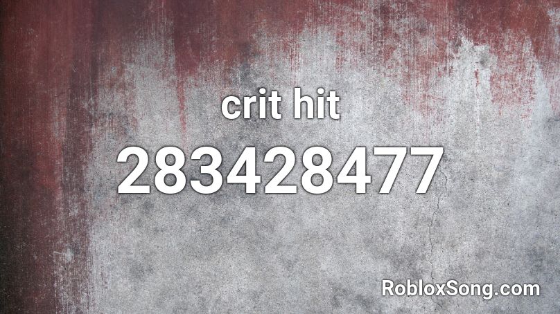 crit hit Roblox ID