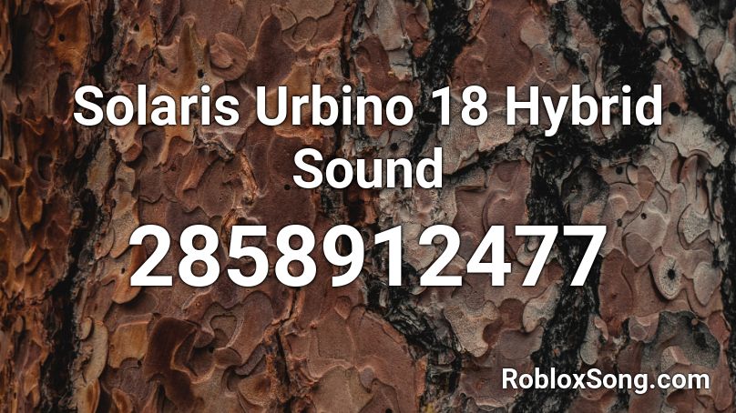 Solaris Urbino 18 Hybrid Sound Roblox ID