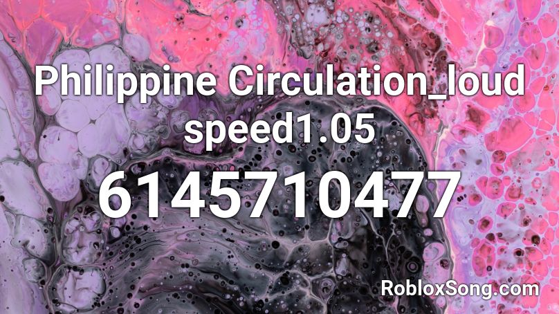 Philippine Circulation Roblox ID