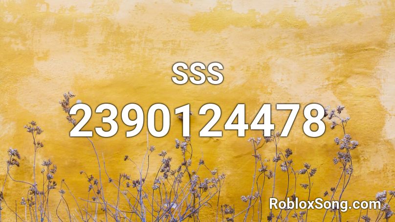 SSS Roblox ID