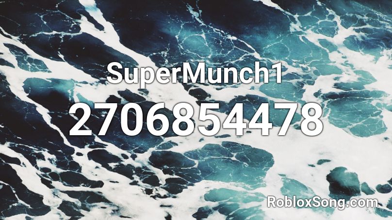 SuperMunch1 Roblox ID