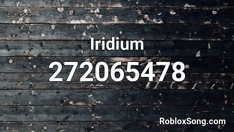Iridium Roblox ID