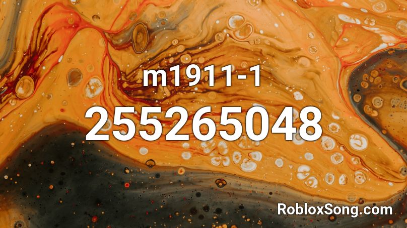 m1911-1 Roblox ID