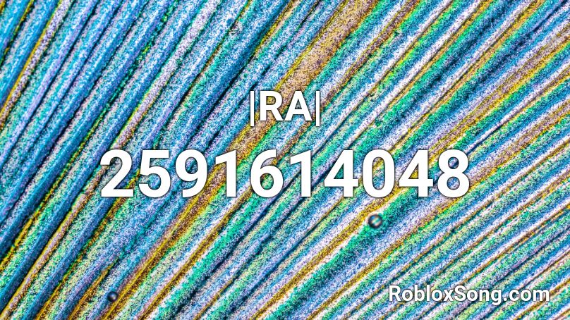 |RA| Roblox ID