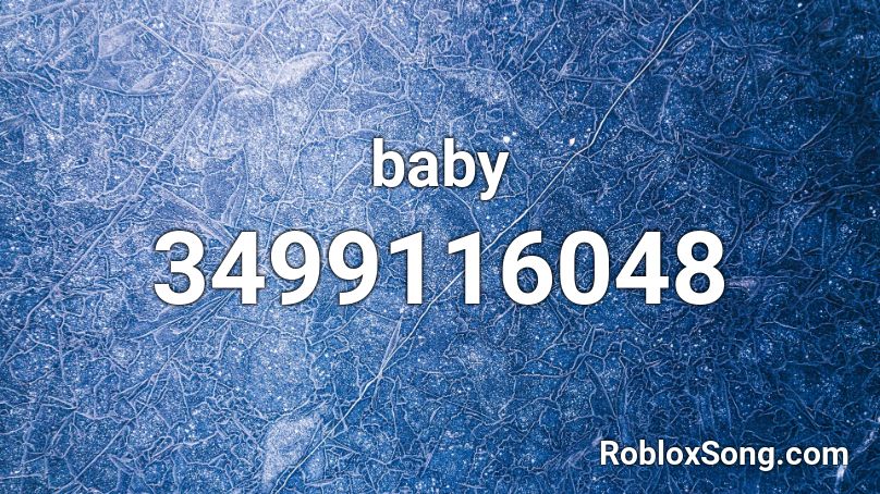 baby Roblox ID