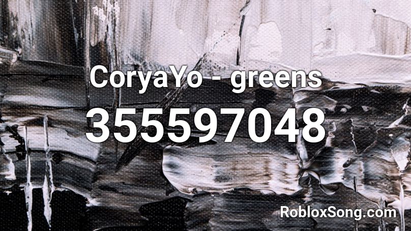 CoryaYo - greens Roblox ID