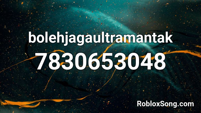 bolehjagaultramantak Roblox ID