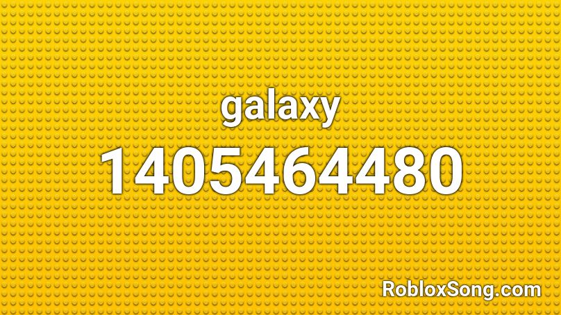 galaxy Roblox ID