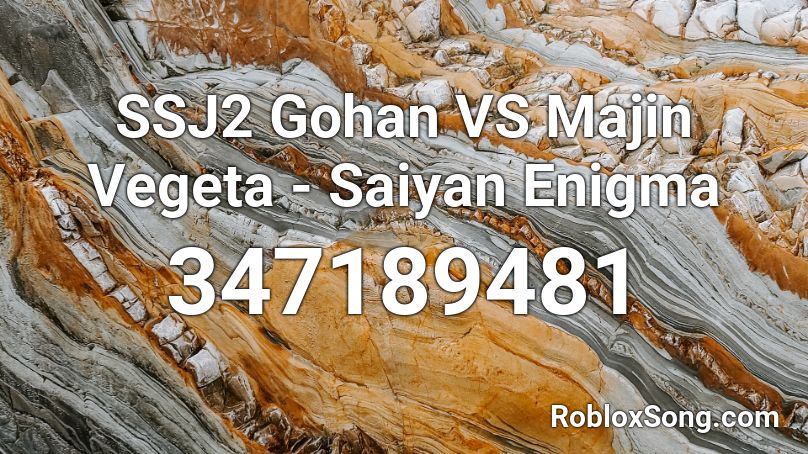 SSJ2 Gohan VS Majin Vegeta - Saiyan Enigma Roblox ID