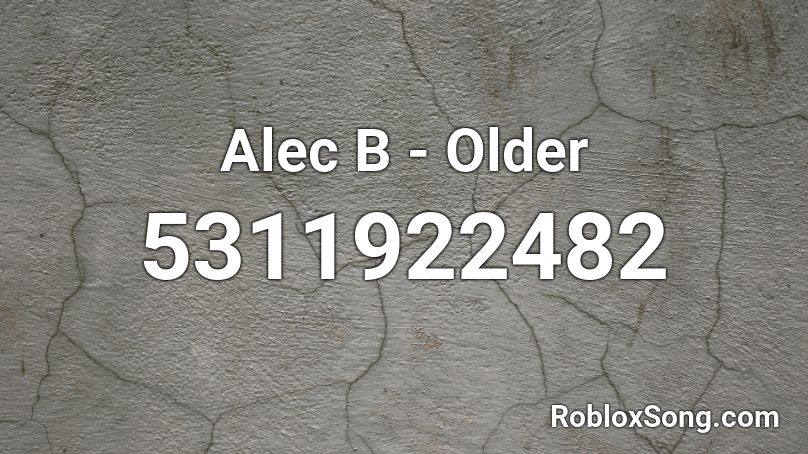 Alec B - Older Roblox ID