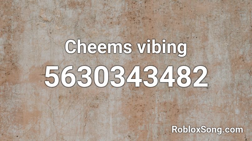 Cheems vibing Roblox ID