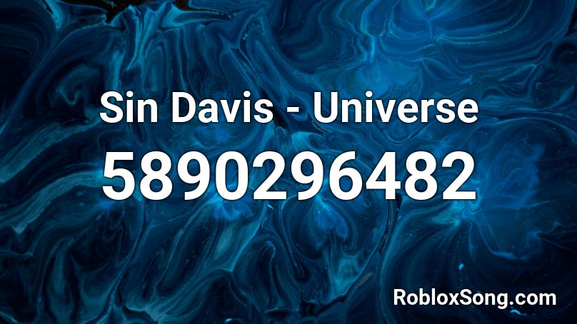 Sin Davis - Universe Roblox ID