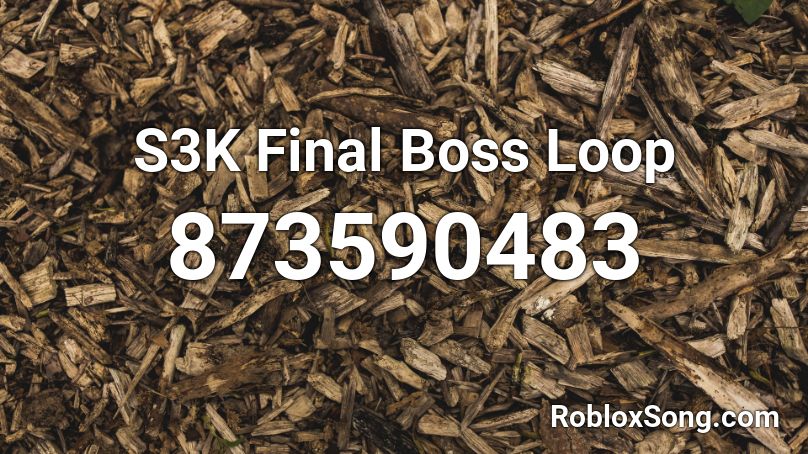 S3K Final Boss Loop Roblox ID