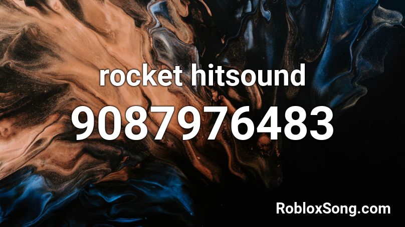 rocket hitsound Roblox ID