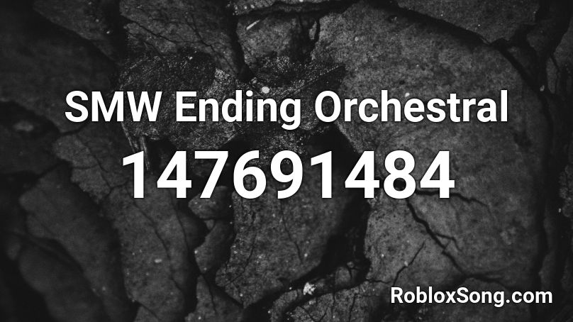 SMW Ending Orchestral Roblox ID