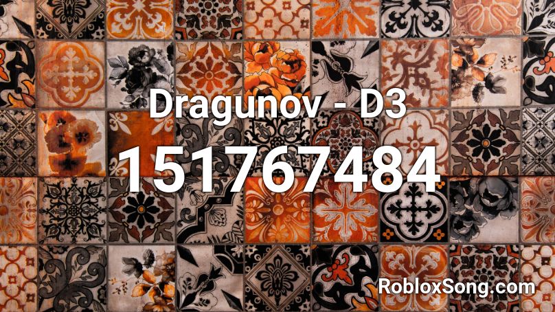 Dragunov - D3 Roblox ID