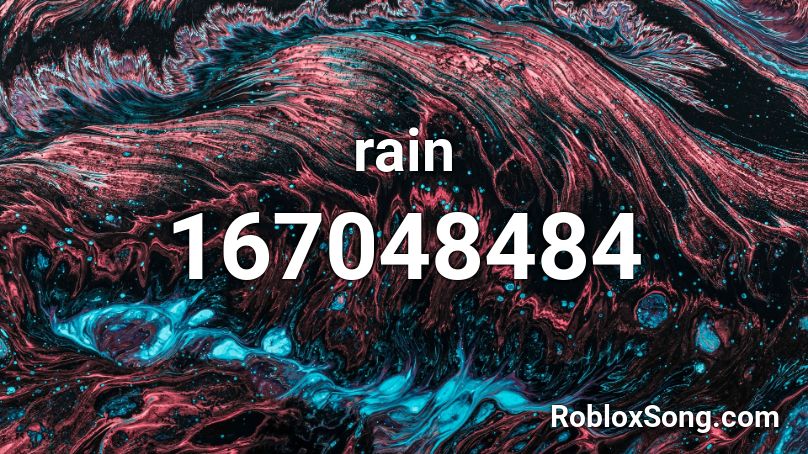 rain Roblox ID