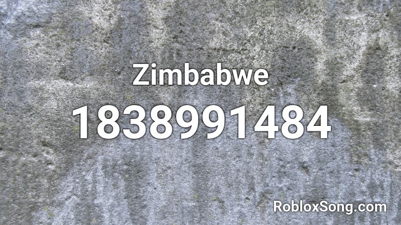 Zimbabwe Roblox ID