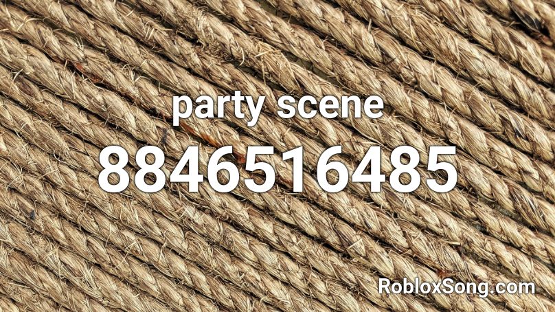 party scene Roblox ID