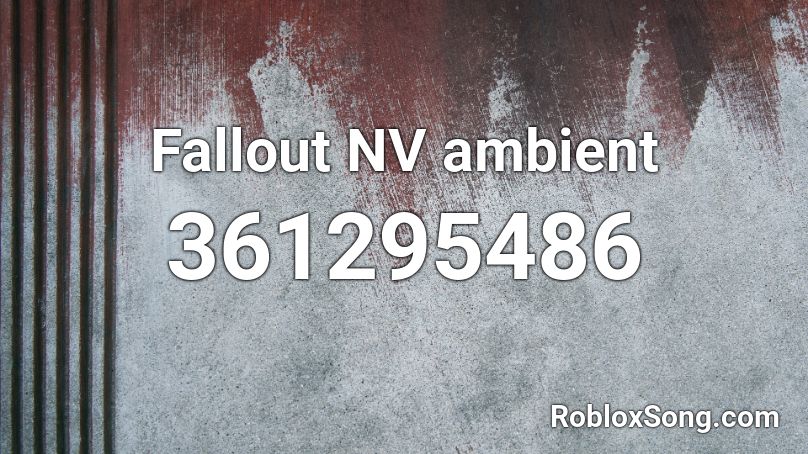 fallout new vegas ambient music