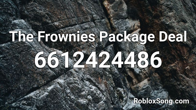The Frownies Package Deal Roblox ID