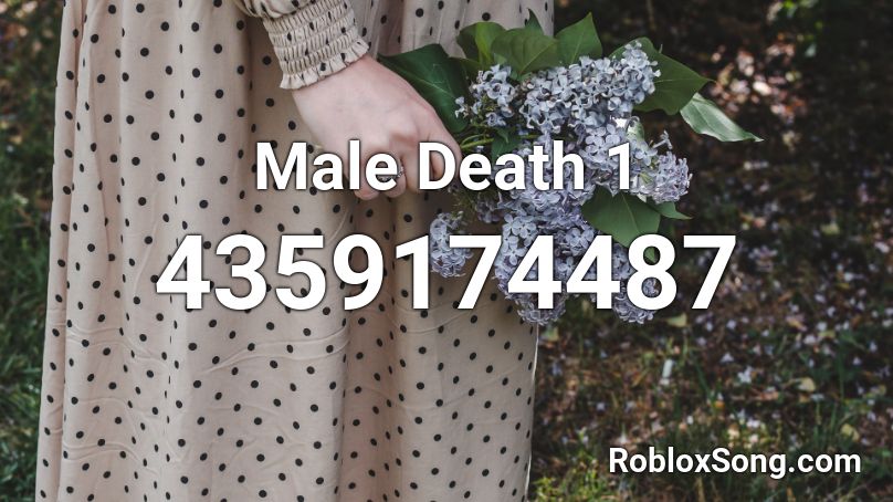 Male Death 1 Roblox ID