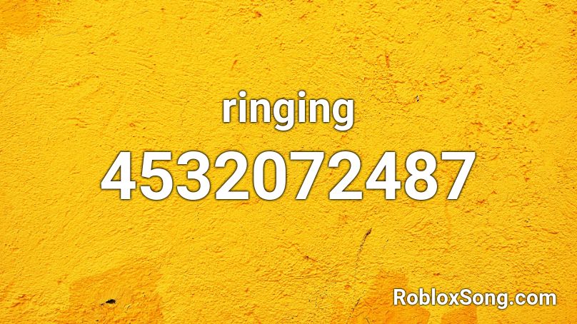 ringing Roblox ID