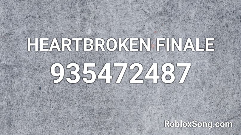 Heartbroken Finale Roblox Id Roblox Music Codes - emoji movie trailer roblox