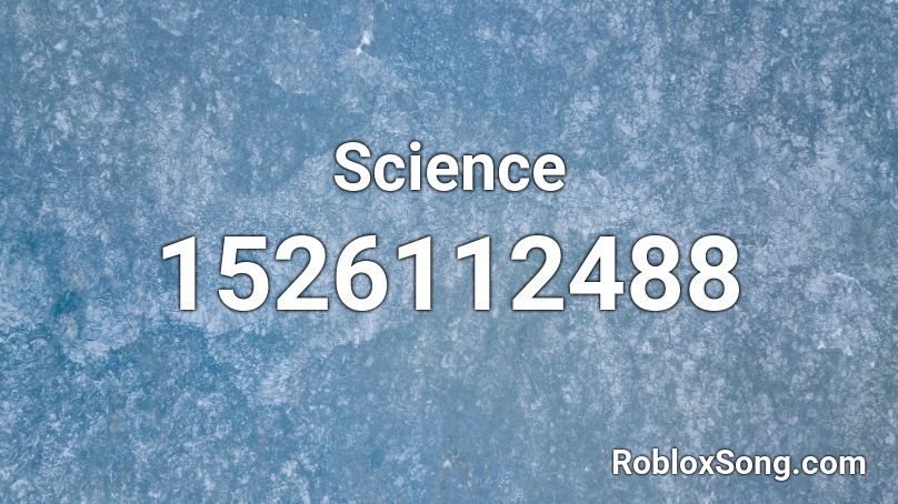 Science Roblox ID