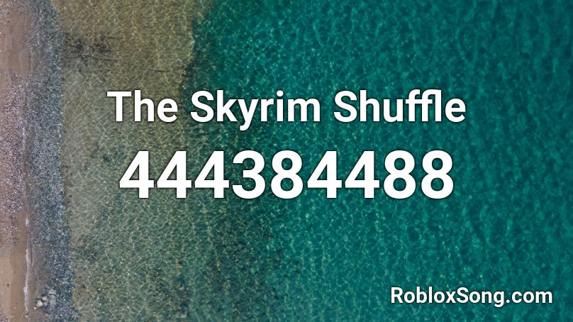 The Skyrim Shuffle Roblox ID