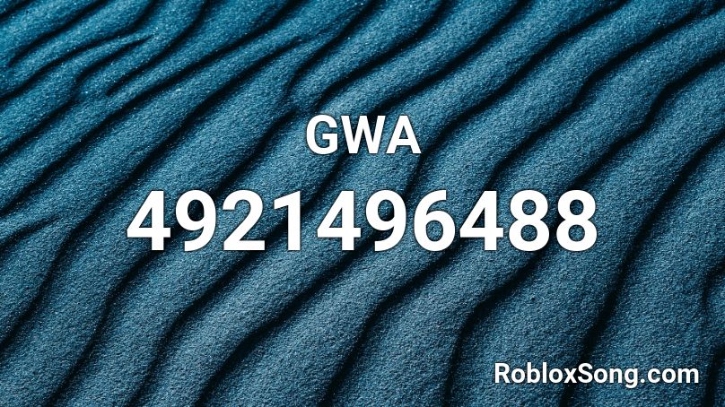 GWA Roblox ID