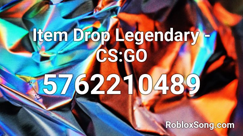 Item Drop Legendary - CS:GO Roblox ID