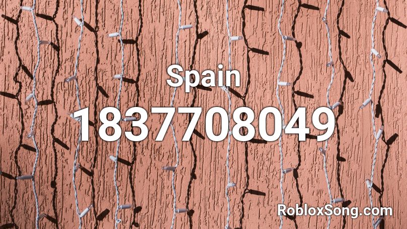 Spain Roblox ID