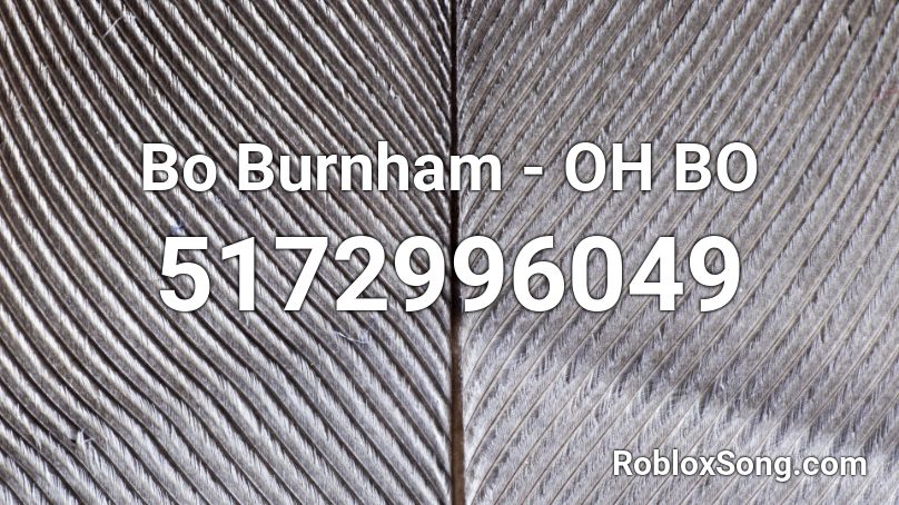 Bo Burnham - OH BO Roblox ID