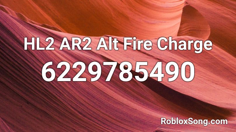 HL2 AR2 Alt Fire Charge Roblox ID