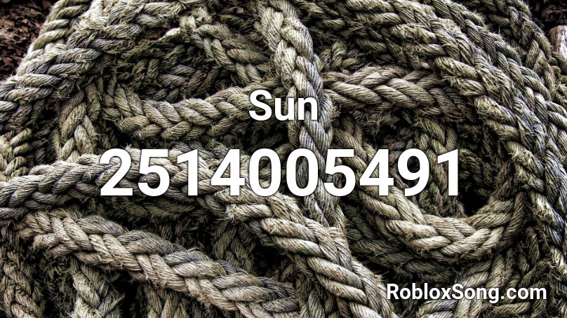 Sun Roblox ID