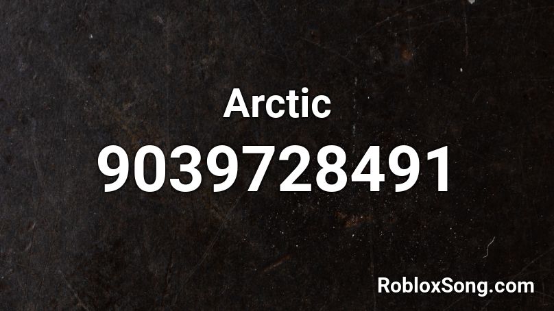 Arctic Roblox ID