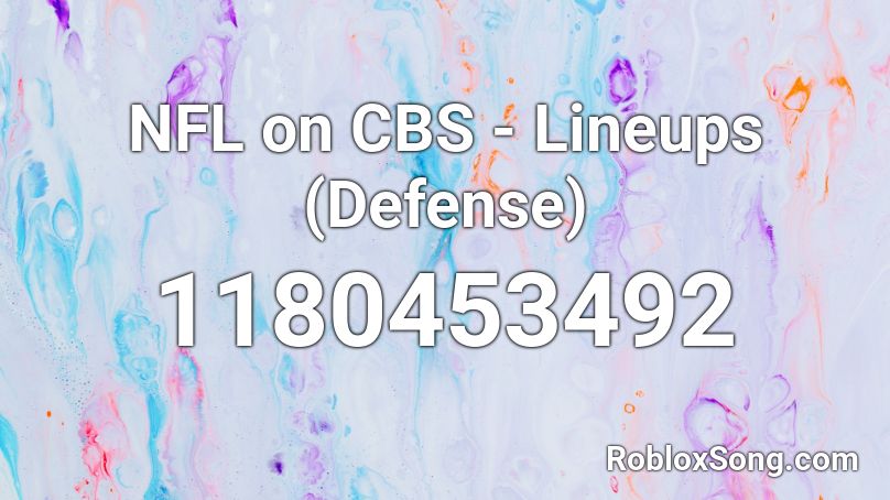 NFL on CBS - Lineups (Defense) Roblox ID