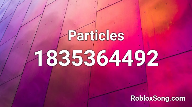 Particles Roblox ID