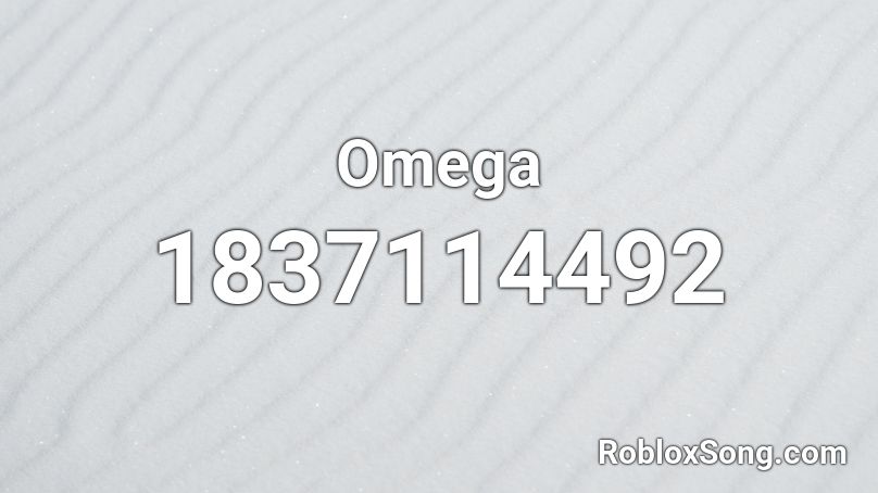 Omega Roblox ID