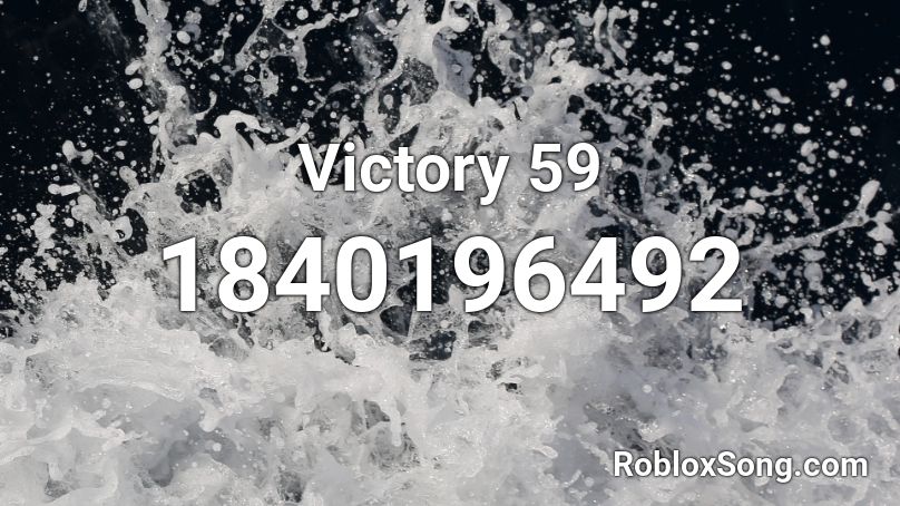 Victory 59 Roblox ID